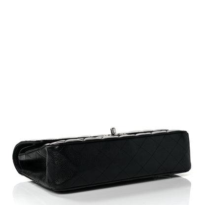 Chanel Caviar Quilted Medium Double Flap Black 4 of 10