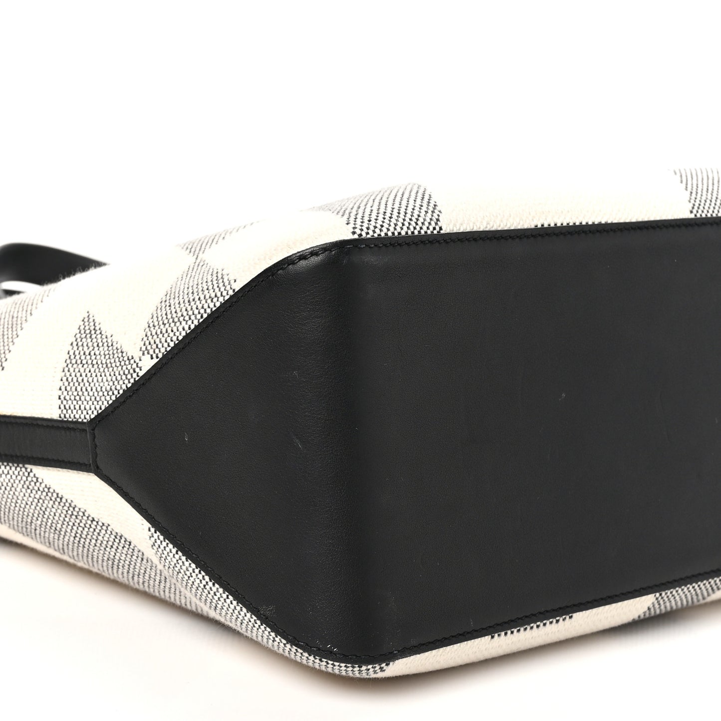 Swift H Canvas Cabas H En Biais 40 Black Ecru