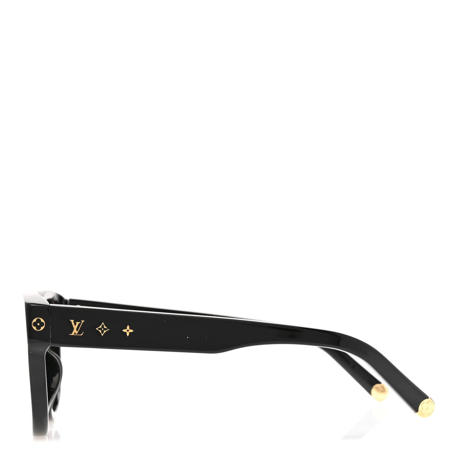 Louis Vuitton Acetate My Monogram Square Sunglasses Z1526E Black