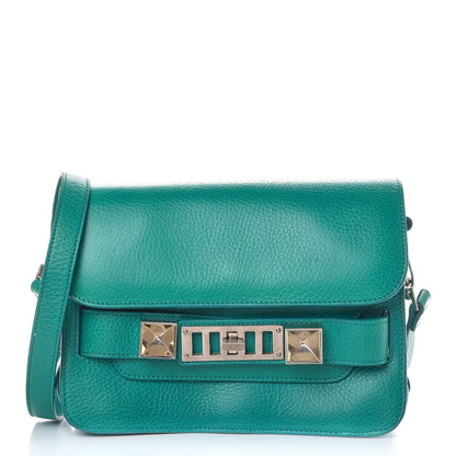 Proenza Schouler Calfskin Mini PS11 Classic Shoulder Bag Emerald 1 of 9