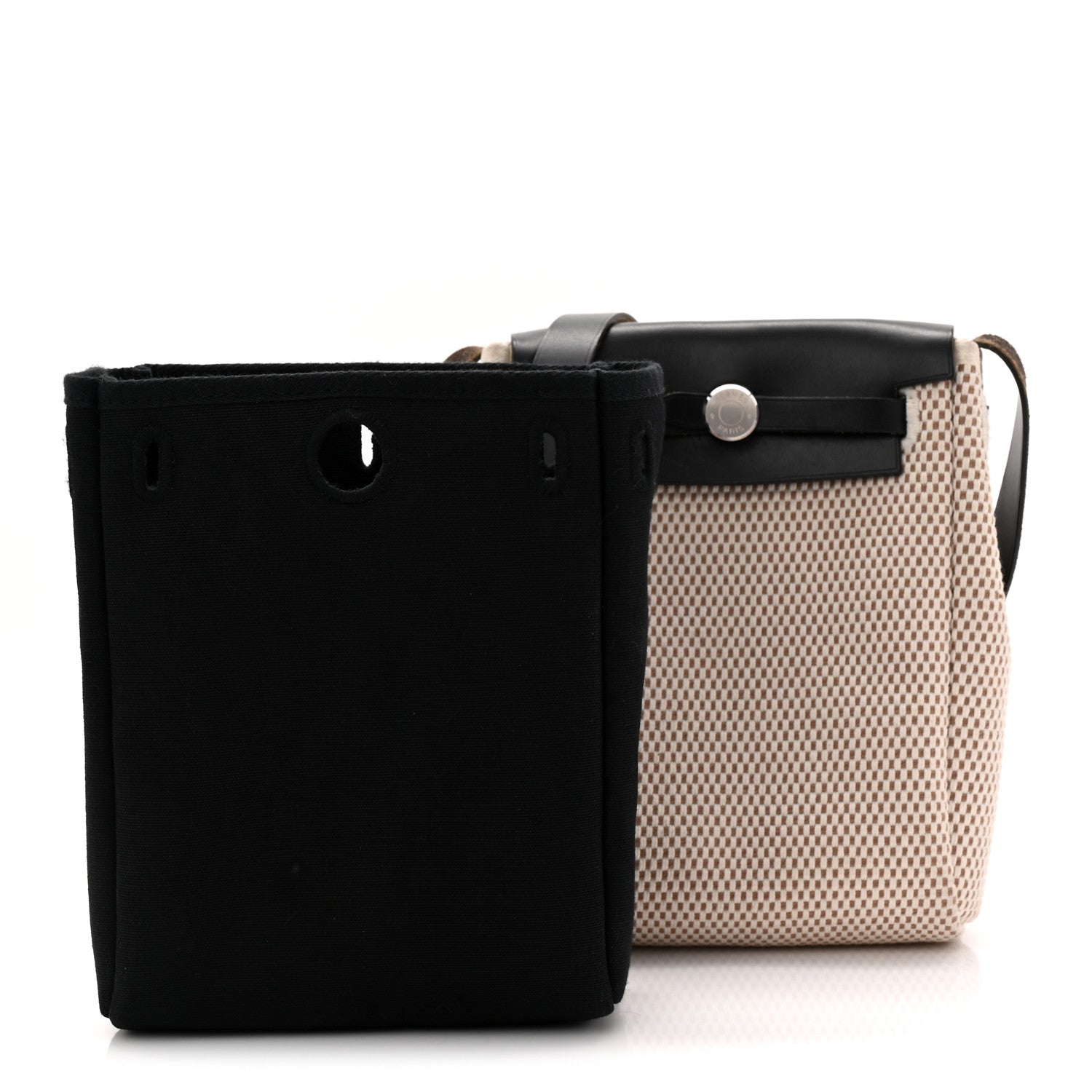 Hermes Toile Herbag TPM Natural Black 3 of 11