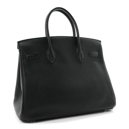 Hermes Togo BIRKIN 30 Black 3 of 12