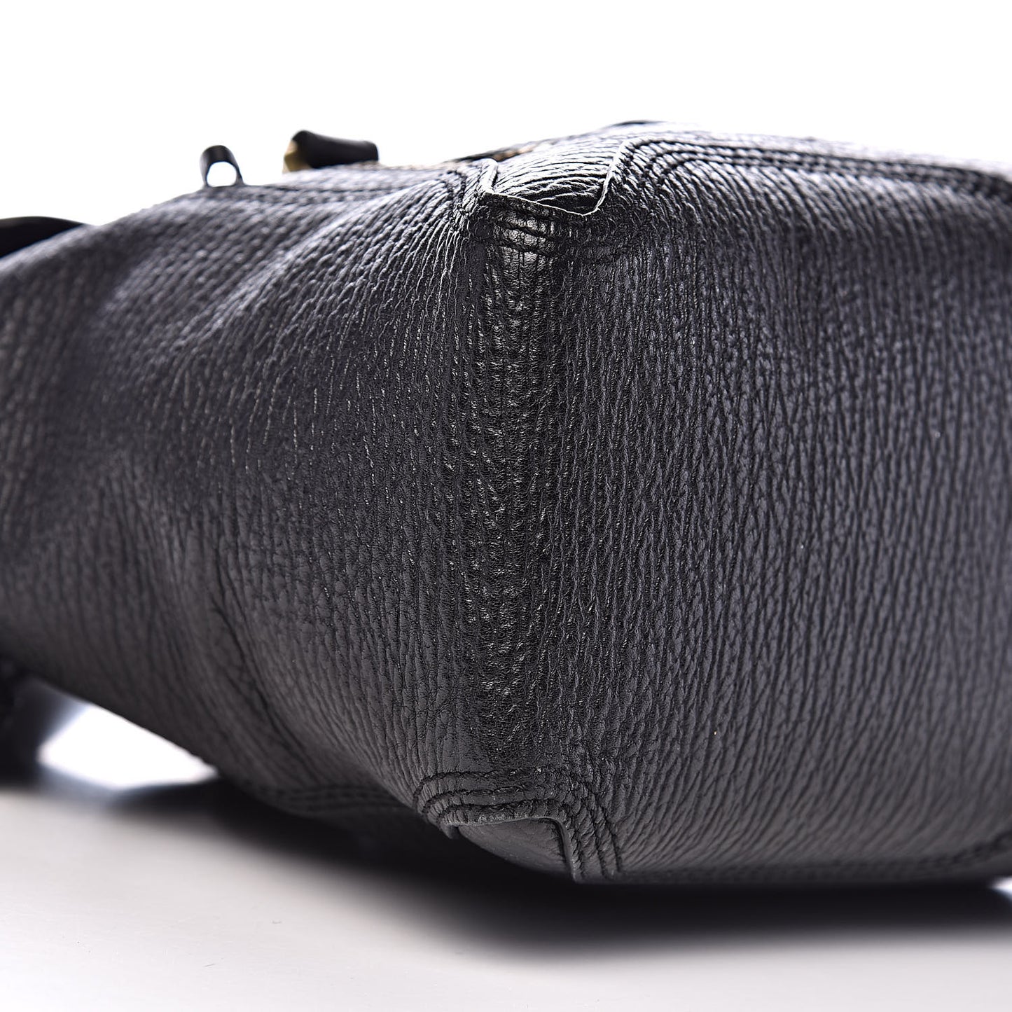 3.1 Textured Calfskin Medium Pashli Satchel Black