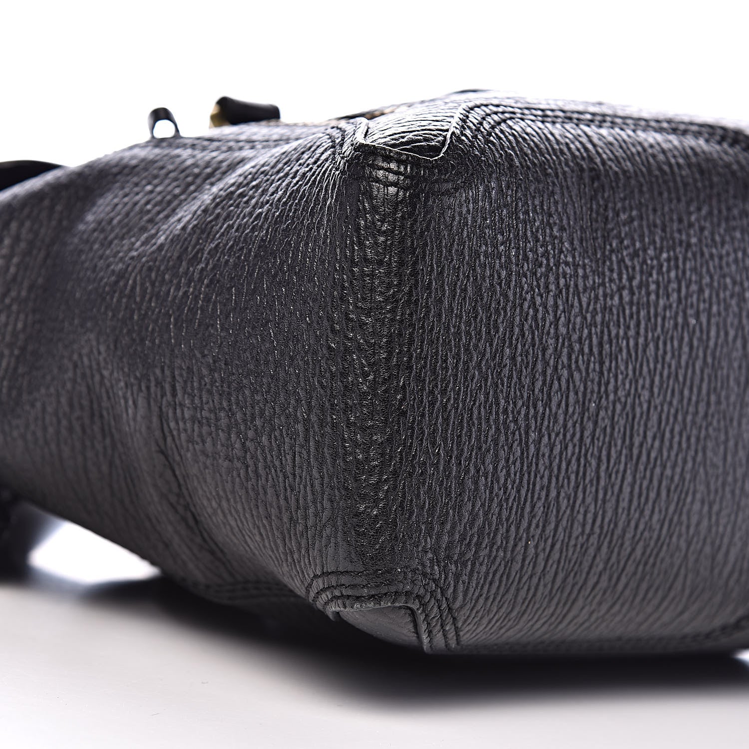 3.1 Phillip Lim 3.1 Textured Calfskin Medium Pashli Satchel Black 8 of 10