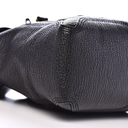 3.1 Phillip Lim 3.1 Textured Calfskin Medium Pashli Satchel Black 8 of 10