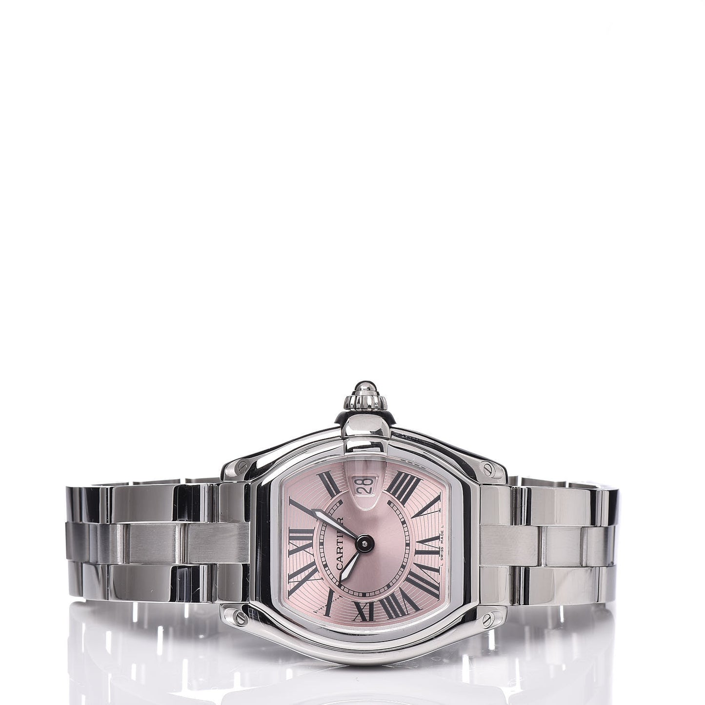 Stainless Steel 31mm Roadster Quartz Watch Pink