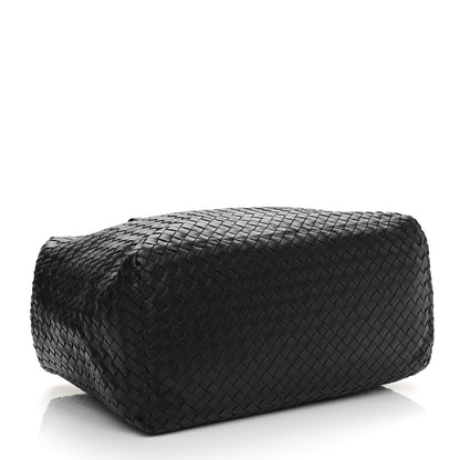 Bottega Veneta Nappa Intrecciato Brick Tote Black 4 of 10
