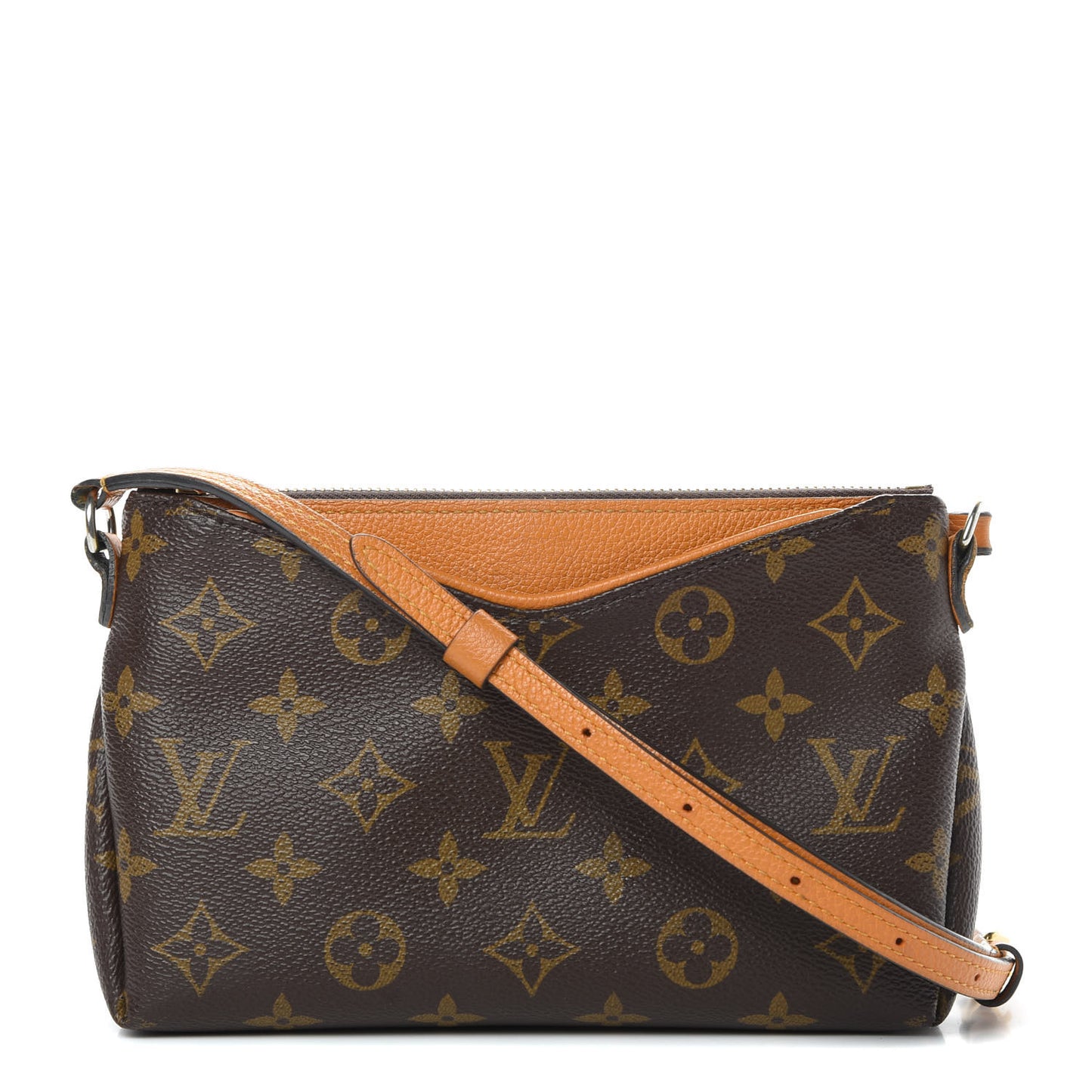 Monogram Pallas Clutch Saffron