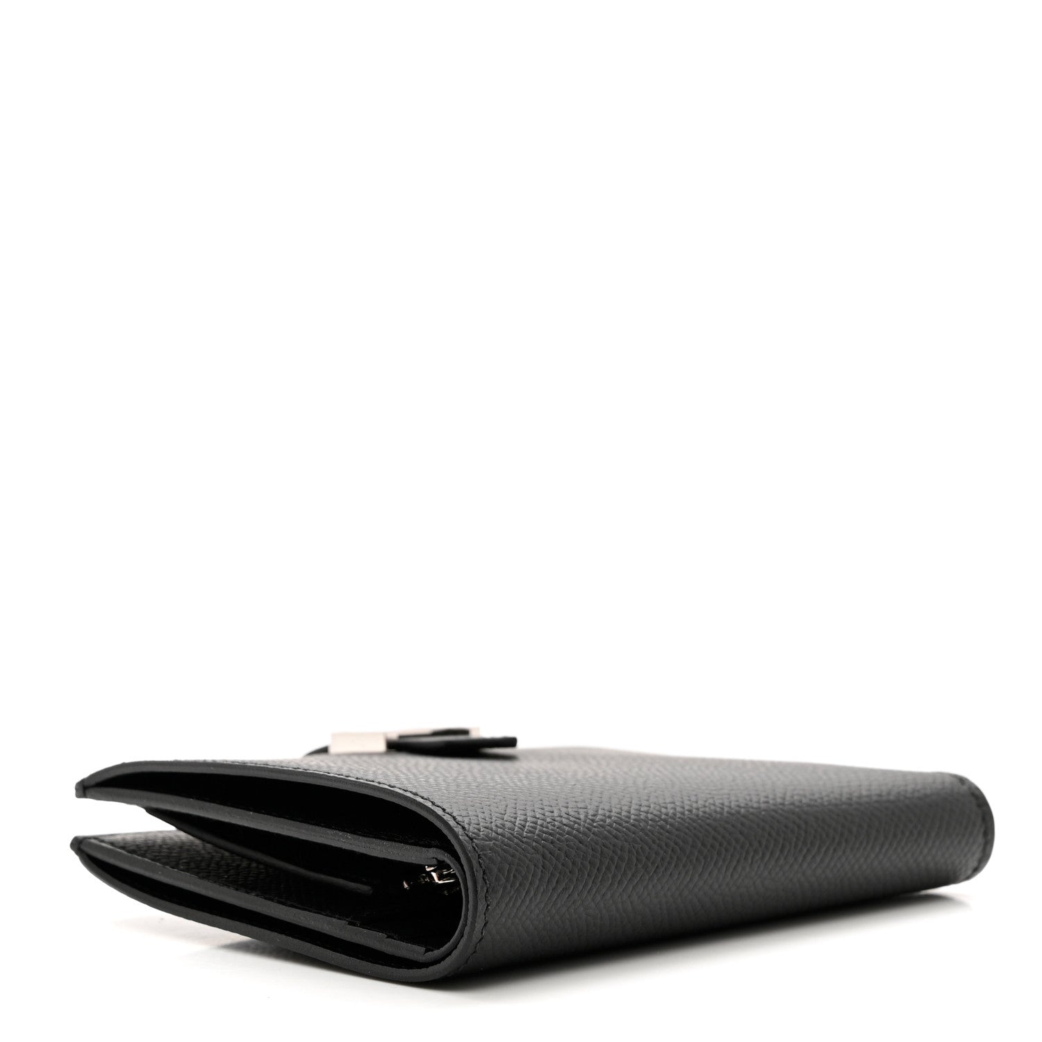 Hermes Epsom Bearn Compact Wallet Black 4 of 6