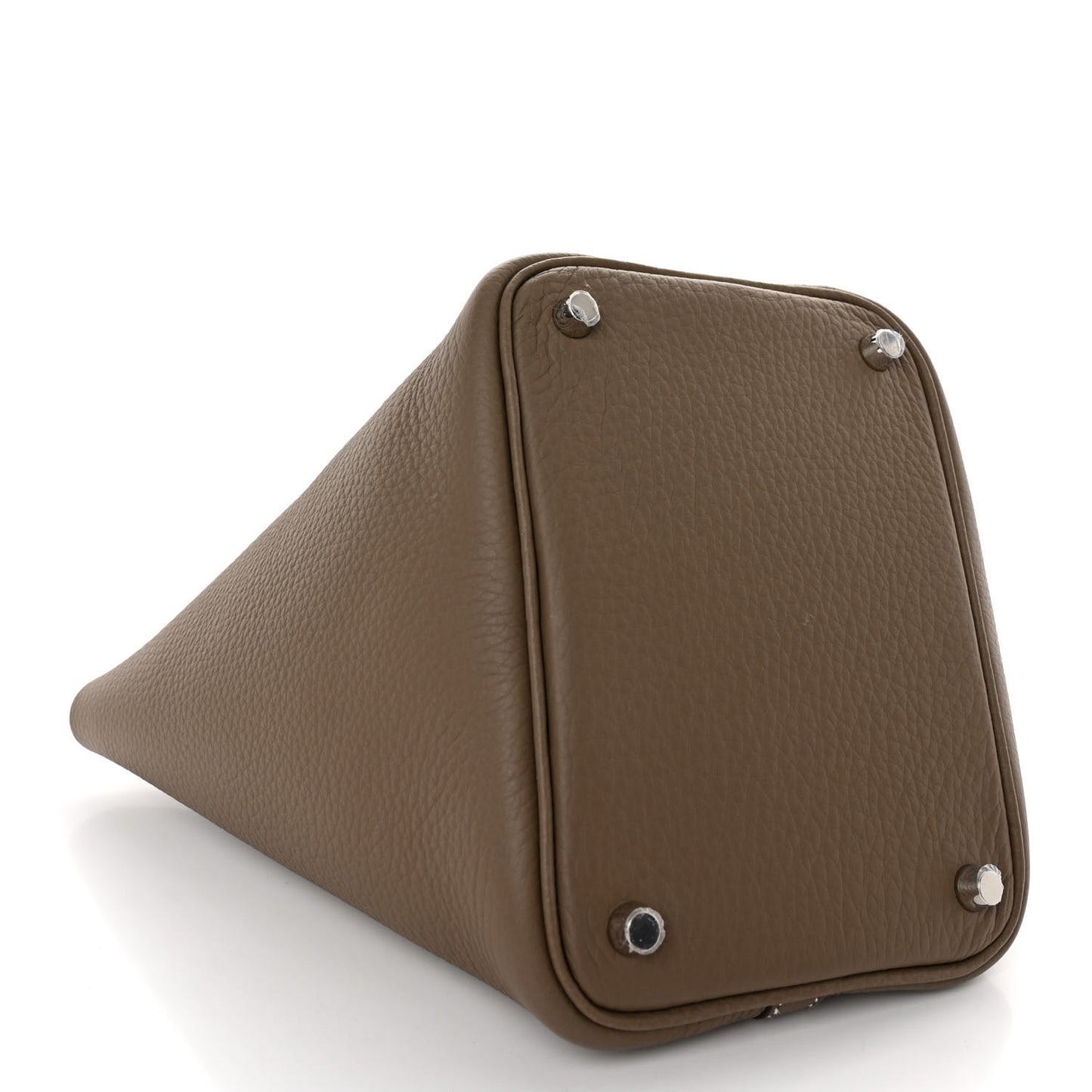 Taurillon Clemence Picotin Lock 18 PM Etoupe