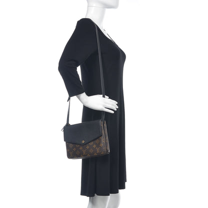 Louis Vuitton Monogram Twice Pochette Black 2 of 10