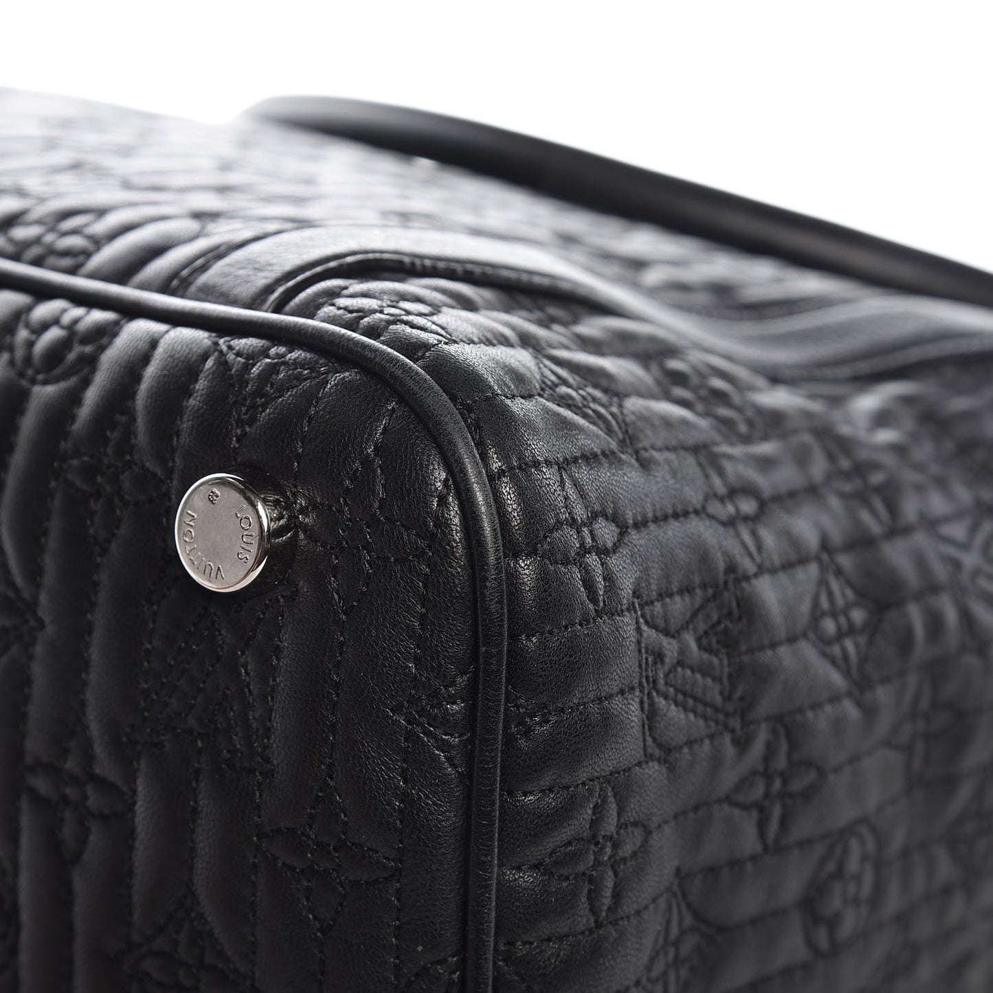 Monogram Lambskin Antheia Ixia MM Black