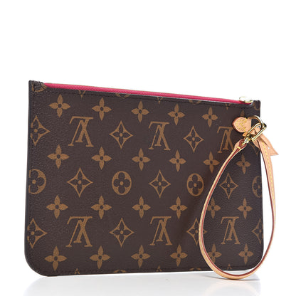 Louis Vuitton Monogram Neverfull MM GM Pochette Pivoine 3 of 8