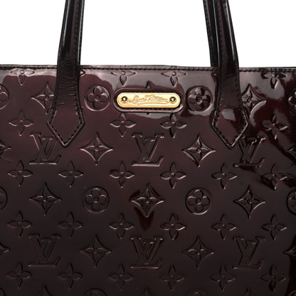 Louis Vuitton Vernis Wilshire MM Rouge Fauviste 7 of 13