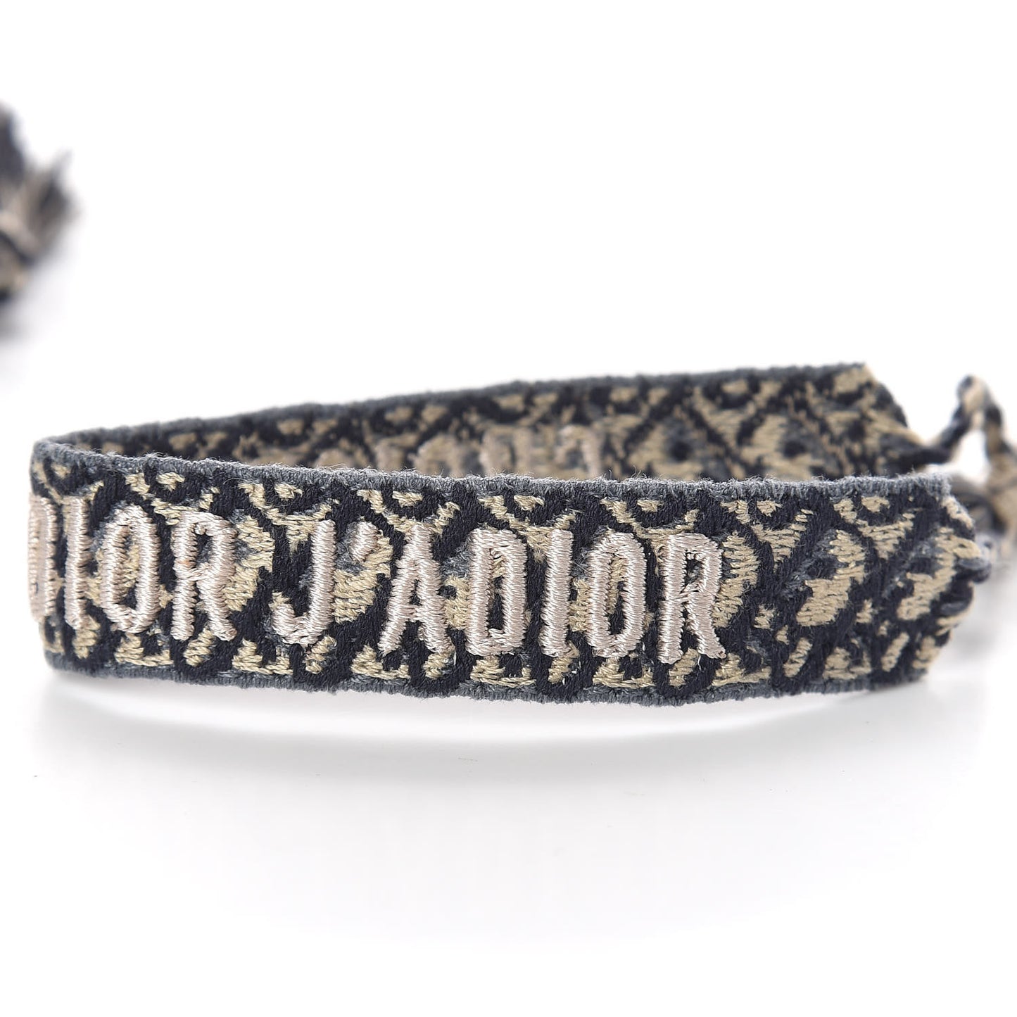 Woven Cotton J'Adior Friendship Bracelet Set Navy