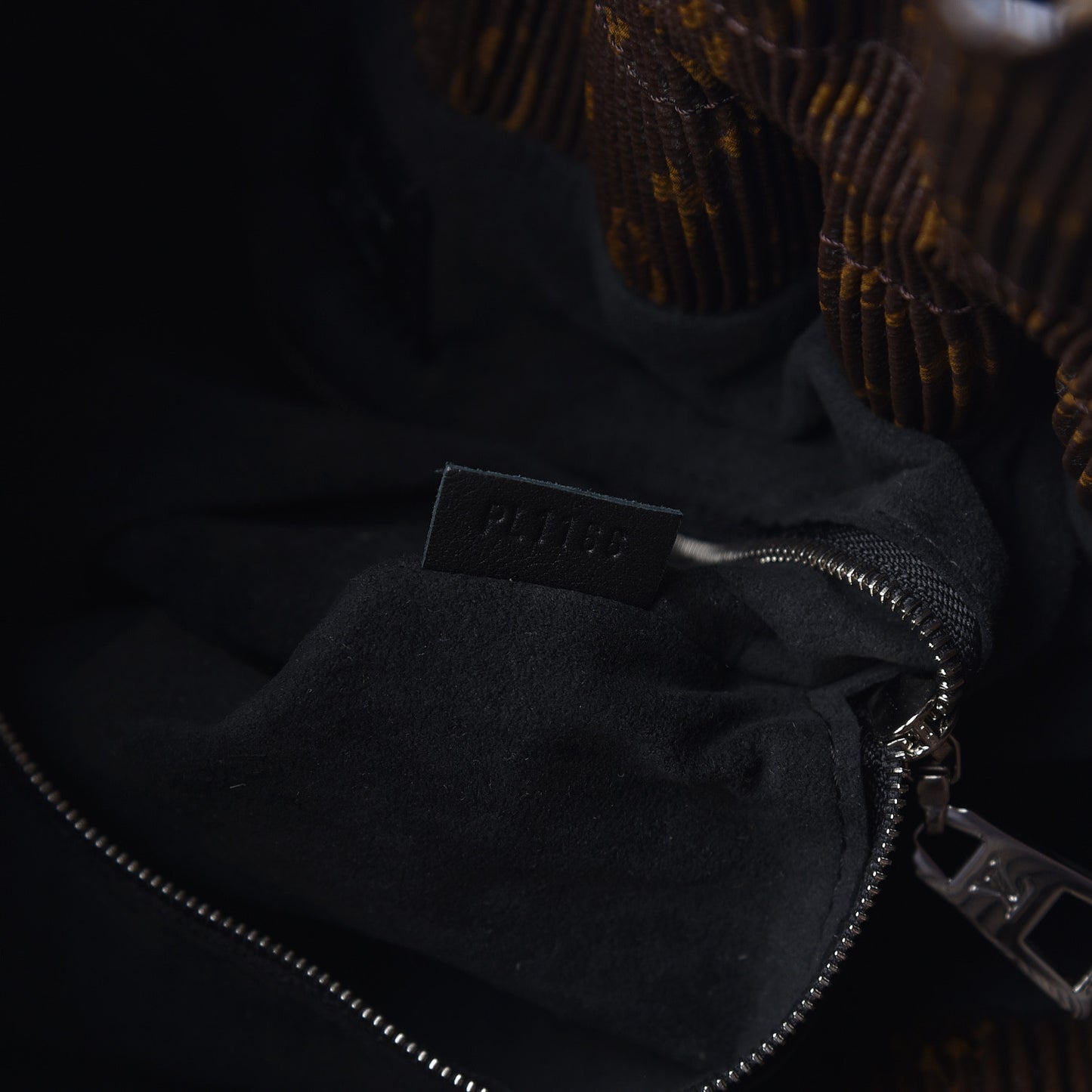 Monogram Canvas Pleated Explorer GM