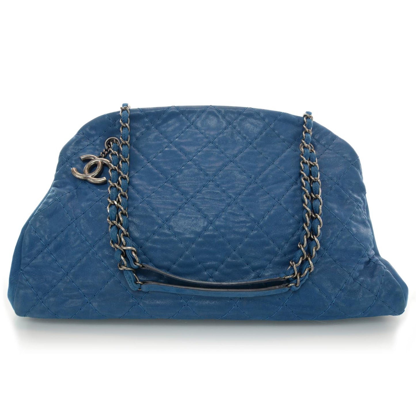Calfskin Large Just Mademoiselle Blue