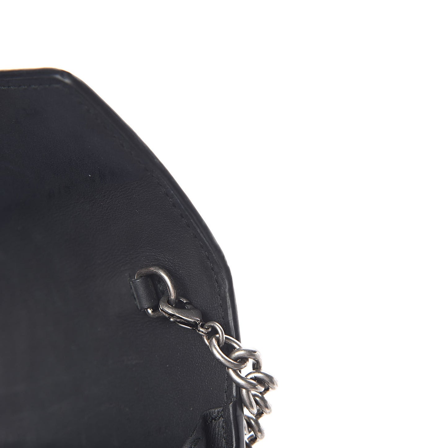 GG Supreme Monogram Mini Dionysus Chain Wallet Beige Black