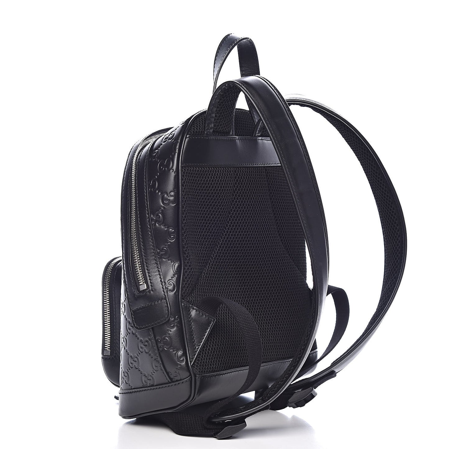 Guccissima Signature Small Day Backpack Black
