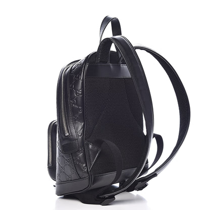 Gucci Guccissima Signature Small Day Backpack Black 3 of 12