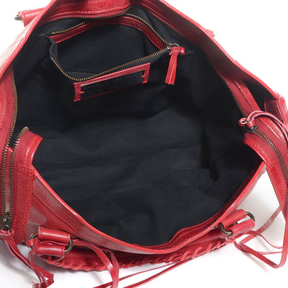 Balenciaga Chevre Classic Hardware City Rouge Vif 5 of 11