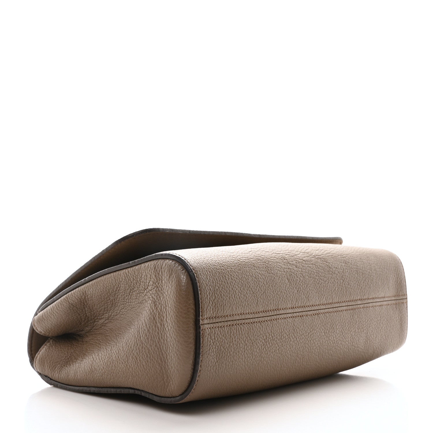 Mulberry Small Classic Grain Calfskin Medium Lily Flap Clay 4 of 10