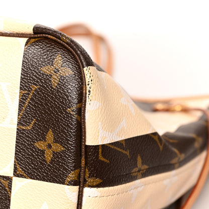 Louis Vuitton Monogram Rayures Neverfull MM 17 of 18