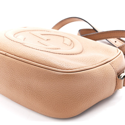 Gucci Pebbled Calfskin Small Soho Disco Bag Camelia 12 of 12