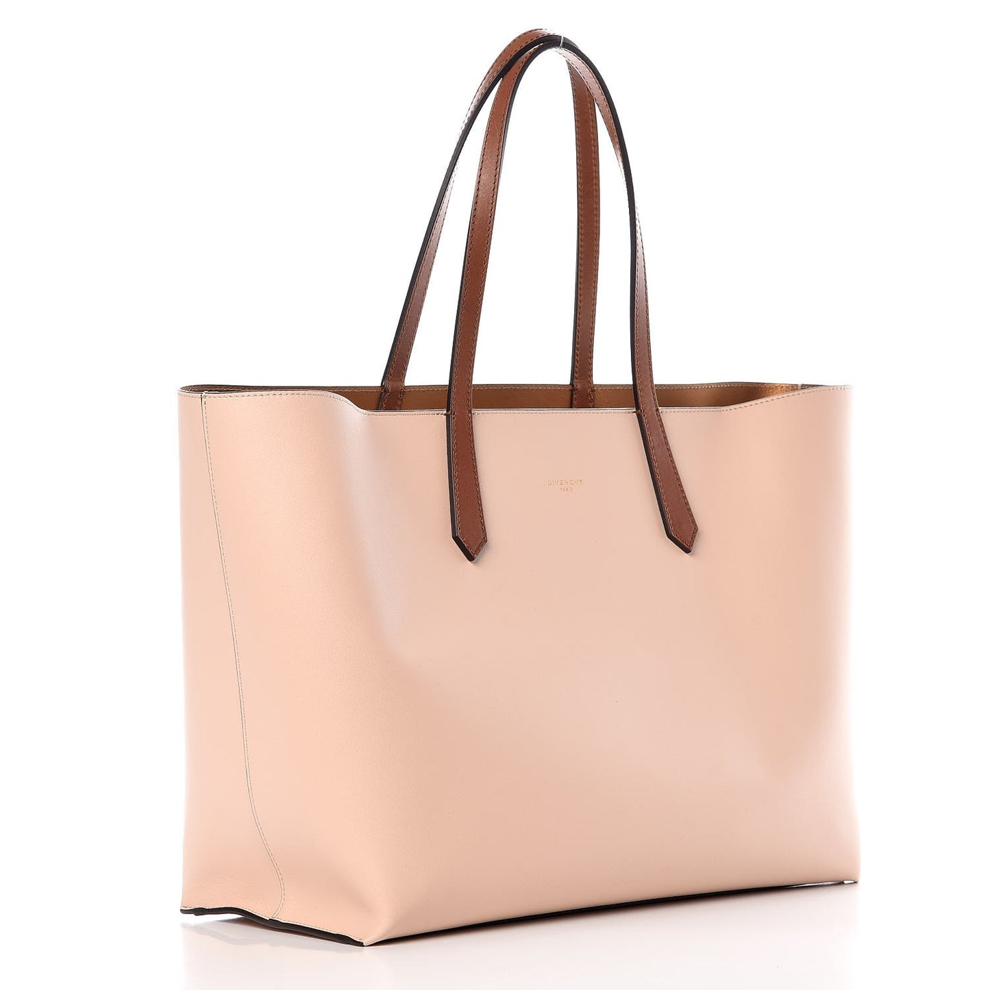 Calfskin Medium GV Shopper Tote Powder