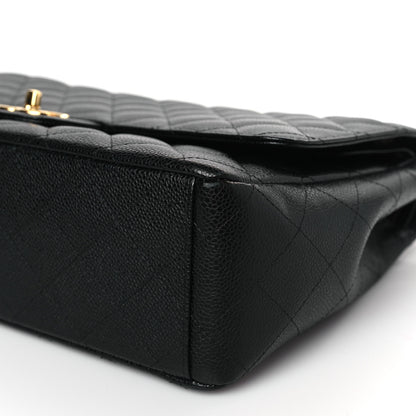 Chanel Caviar Quilted Maxi Double Flap Black 9 of 9