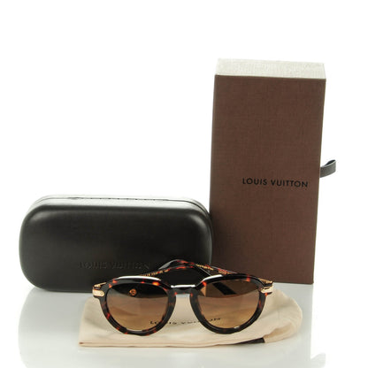Louis Vuitton Berry Sunglasses Z0634E Dark Tortoise 6 of 7