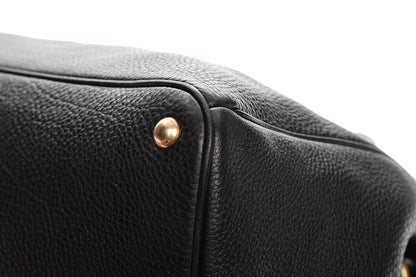 Prada Vitello Daino Tote Nero Black 11 of 11
