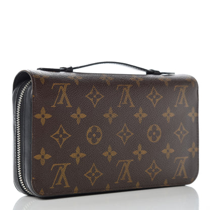 Louis Vuitton Monogram Macassar Zippy XL Wallet 3 of 10