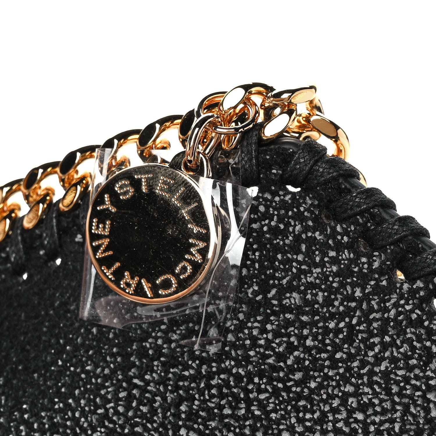 Stella McCartney Shaggy Deer Mini Falabella Crossbody Bag Black 10 of 10