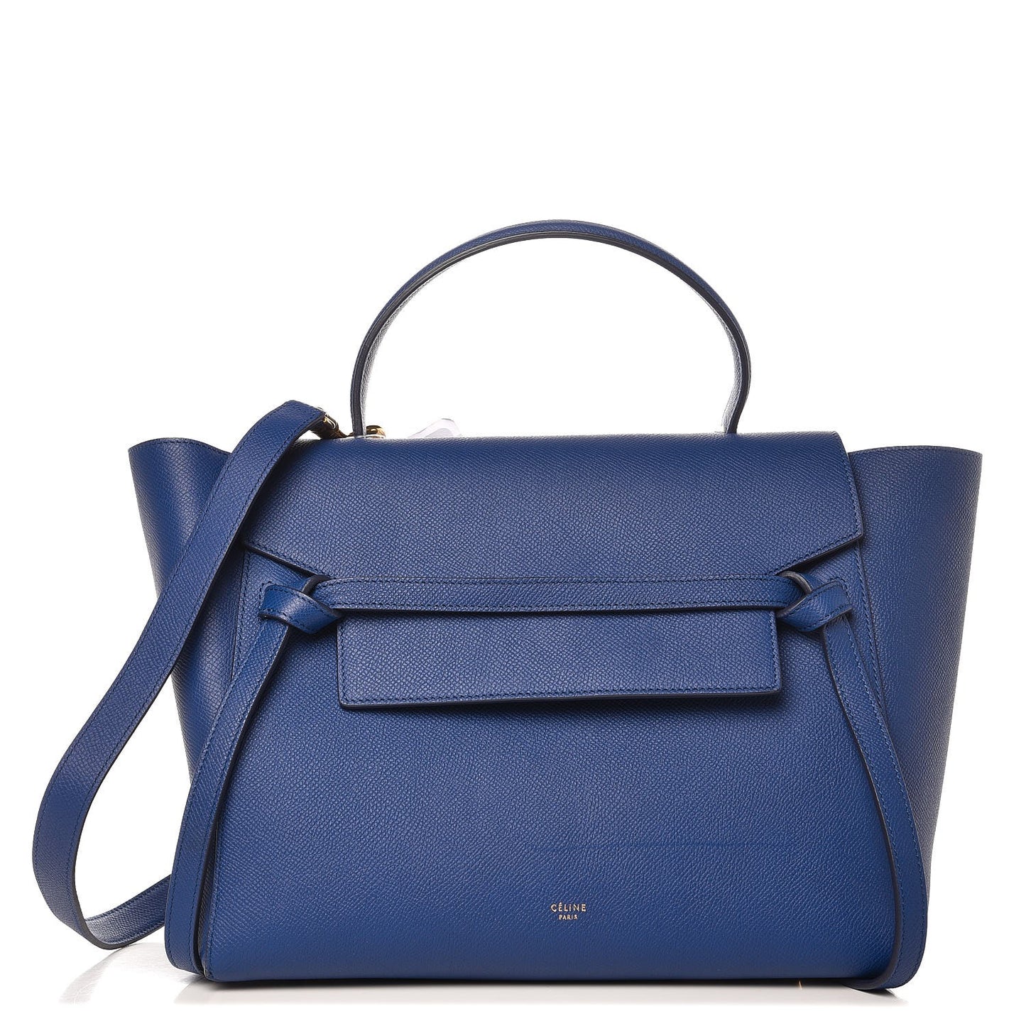 Grained Calfskin Mini Belt Bag Indigo