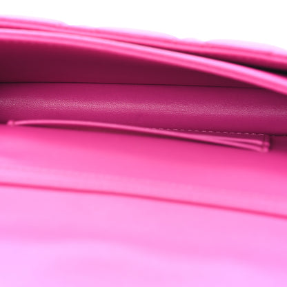 Christian Dior Lambskin Cannage Mini My Dior Top Handle Clutch Dark Pink 5 of 12
