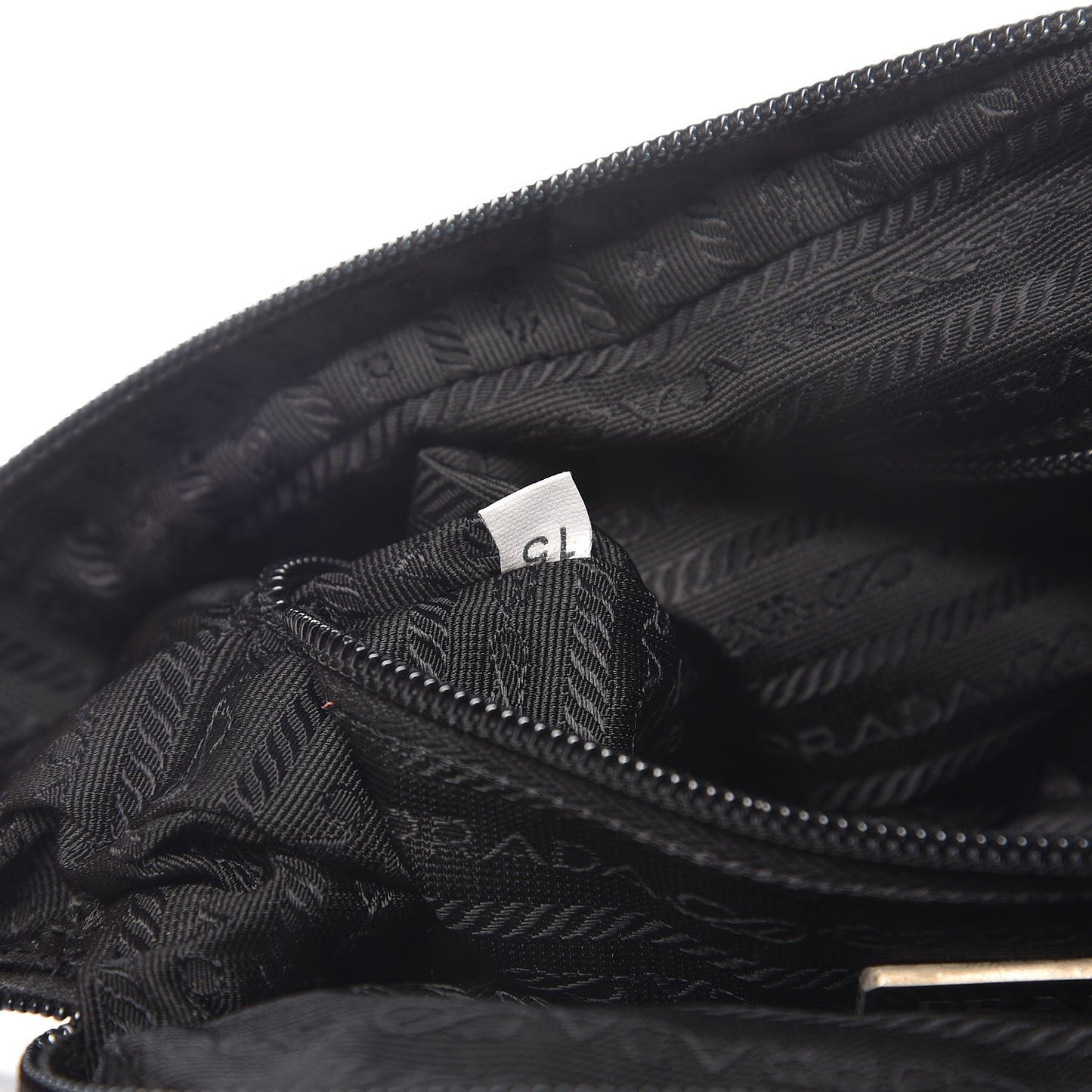 Nylon Vela Small Shoulder Bag Black