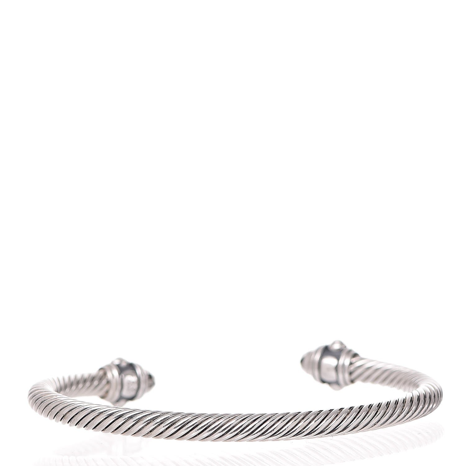 David Yurman Sterling Silver 5mm Renaissance Bracelet 3 of 3