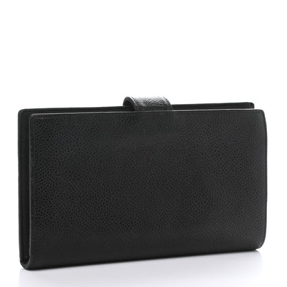 Chanel Caviar Timeless CC French Wallet Black 3 of 13