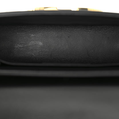 Christian Dior Crackled Lambskin 30 Montaigne Box Bag Black Black 21 of 25