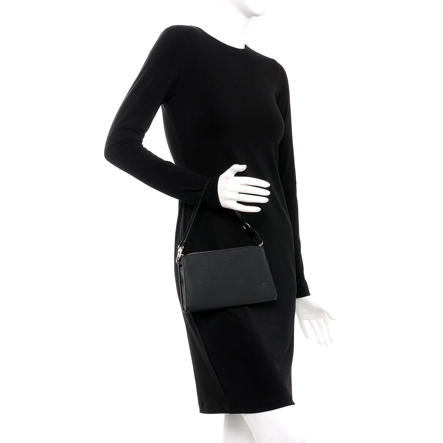 Epi Pochette Accessories 24 Black