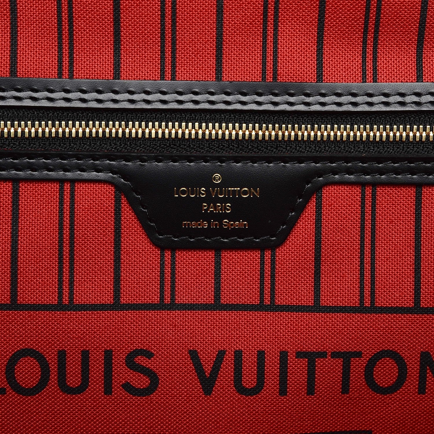 Louis Vuitton Monogram Kabuki Neverfull MM 6 of 10