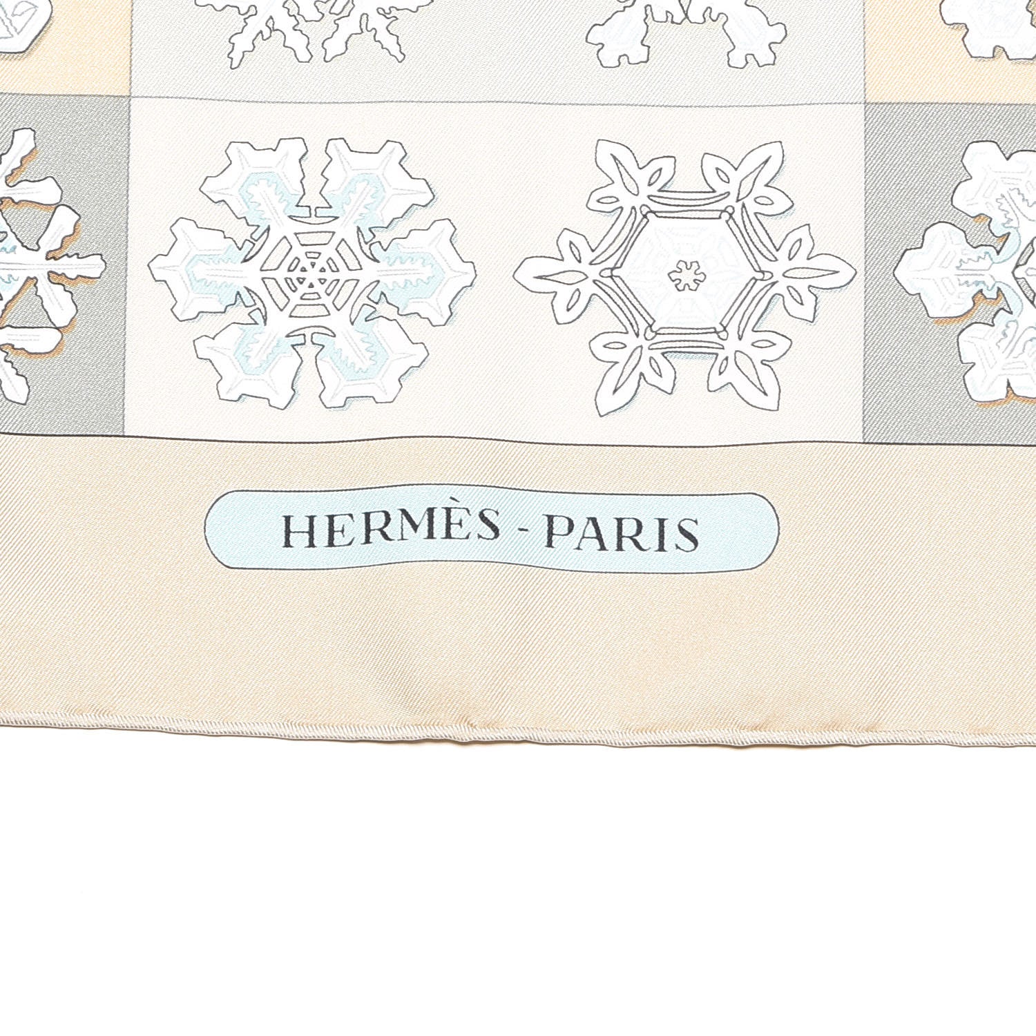 Hermes Silk Feux de L'hiver Scarf 90 3 of 6