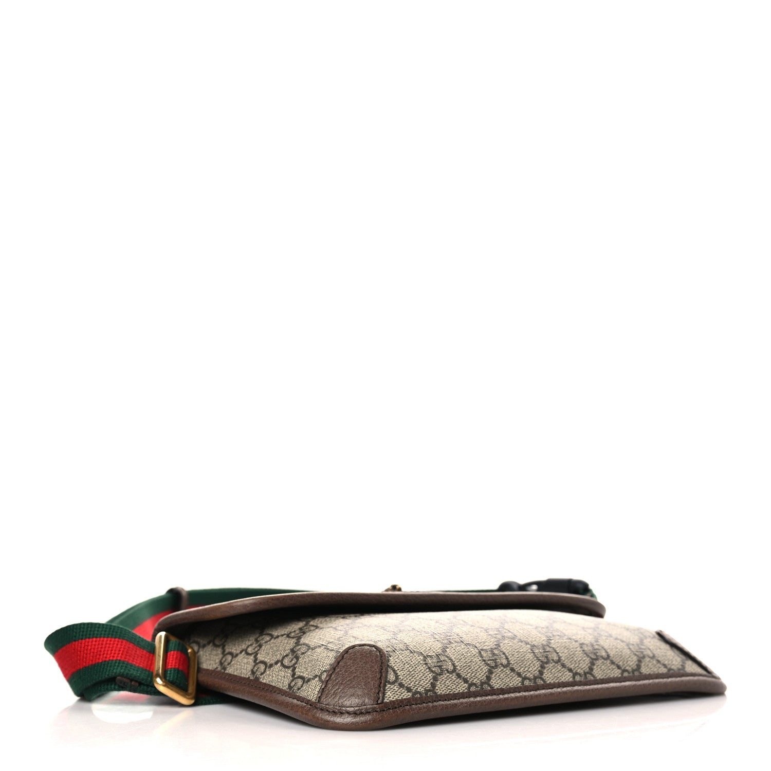 Gucci GG Supreme Monogram Neo Vintage Web Belt Bag Brown 4 of 9