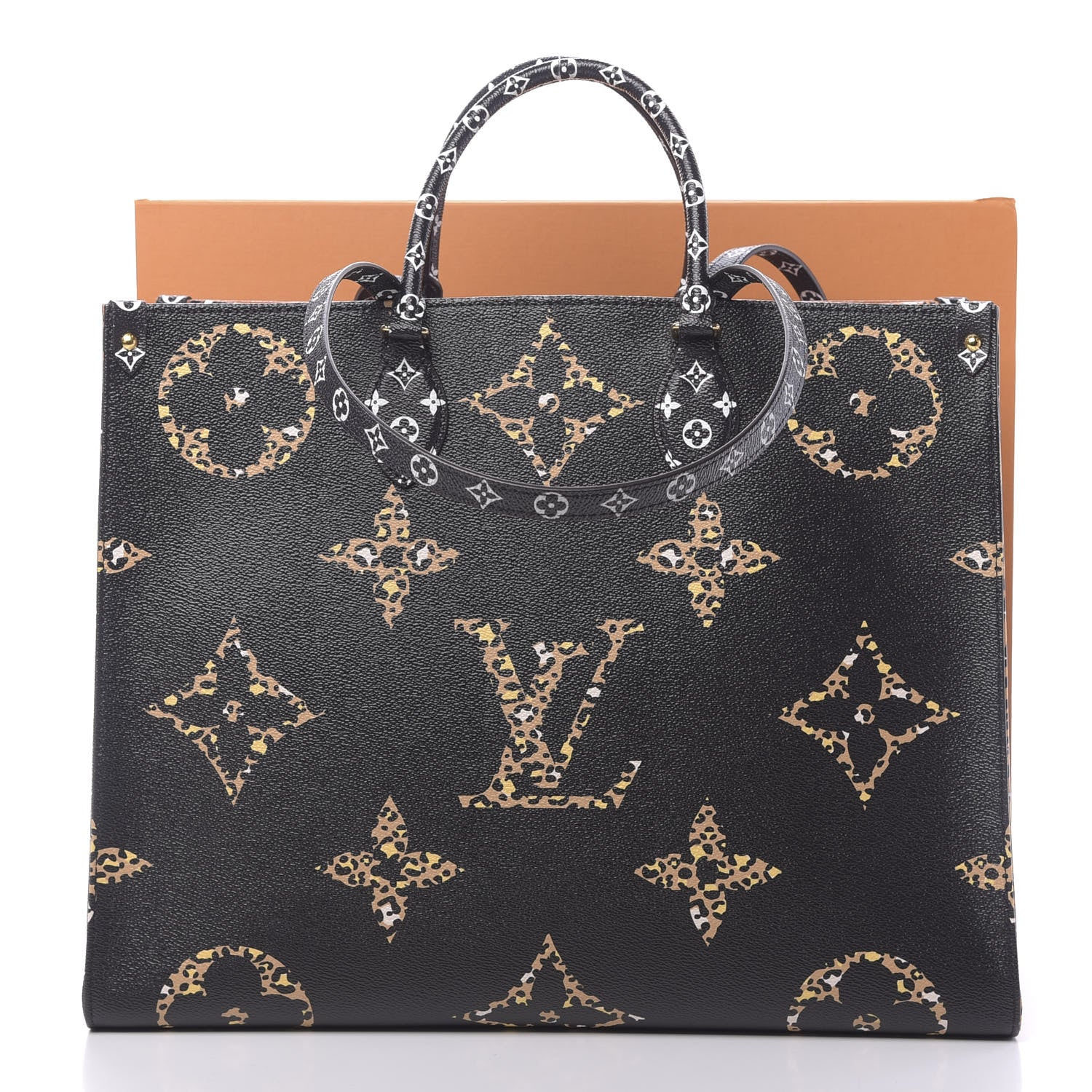 Louis Vuitton Monogram Giant Jungle Onthego GM Black 10 of 10