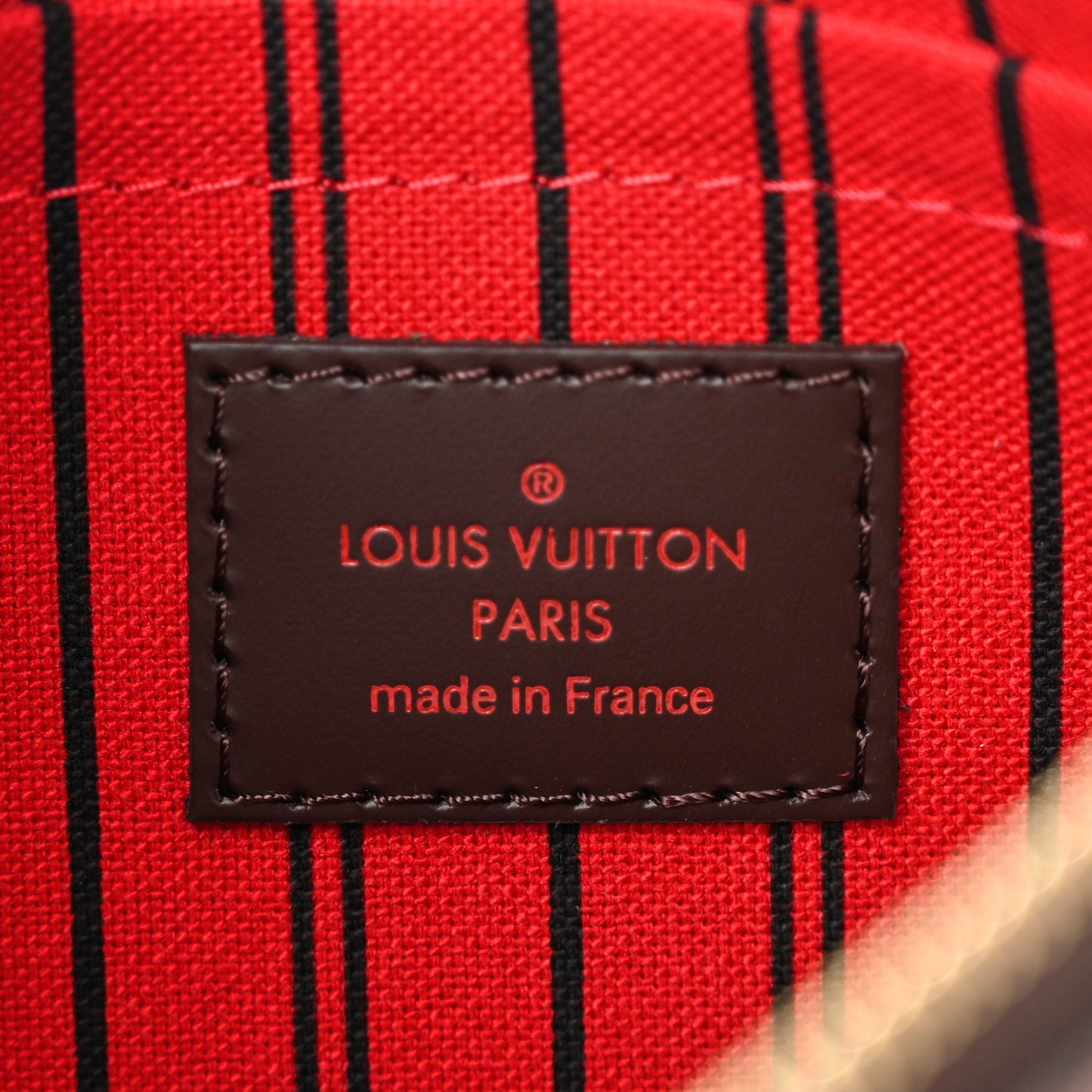 Damier Ebene Neverfull PM Pochette