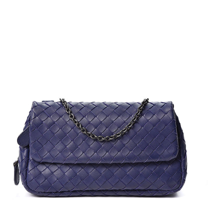 Bottega Veneta Nappa Intrecciato Small Chain Crossbody Atlantic 1 of 9
