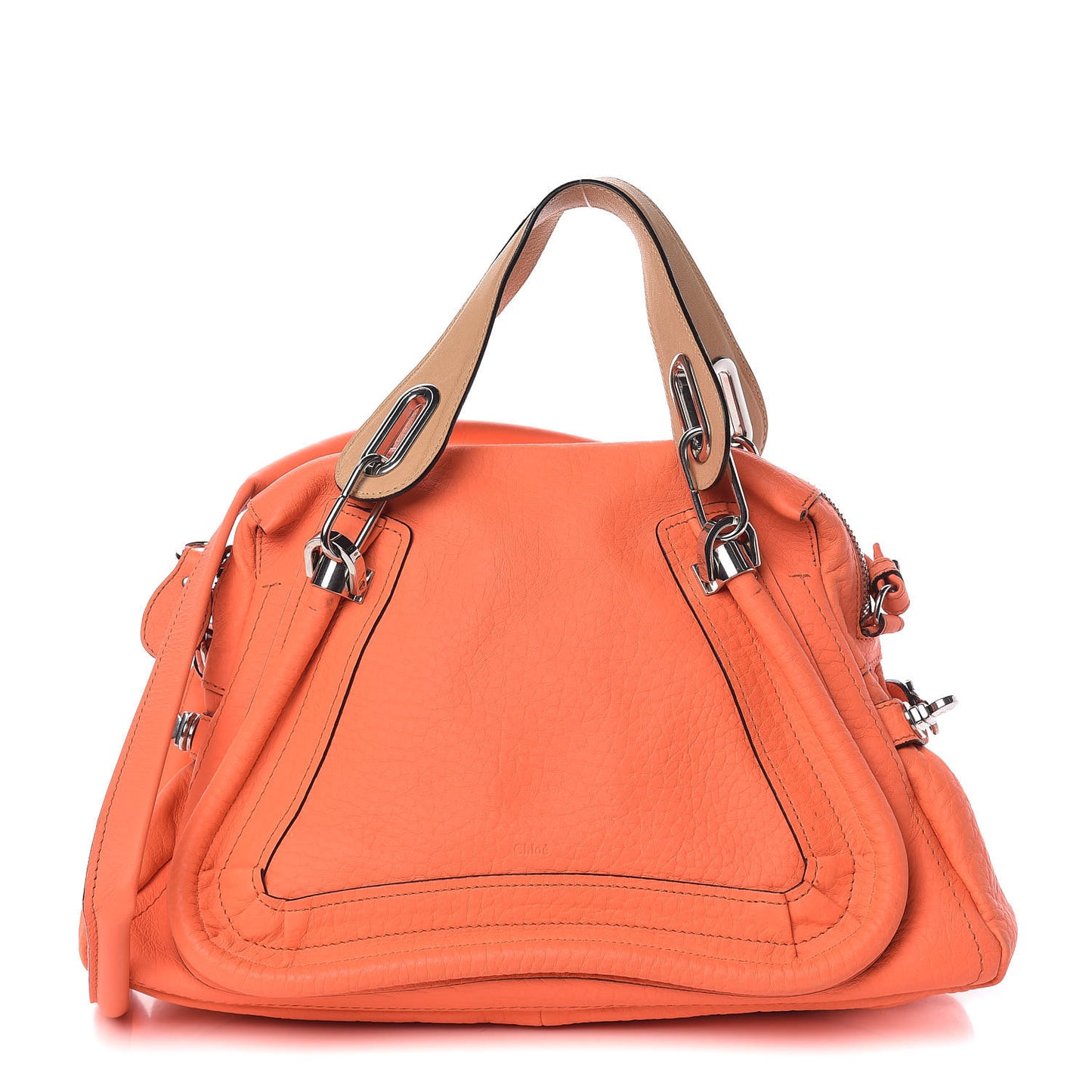 Calfskin Medium Paraty Orange Fizz