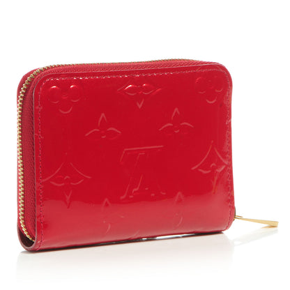 Louis Vuitton Vernis Zippy Coin Purse Pomme D'Amour 3 of 14