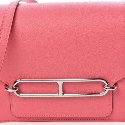 Hermes Evercolor Mini Sac Roulis Rose Azalee 10 of 11
